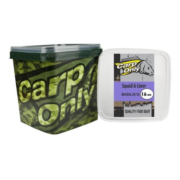 CARPONLY Boilies Squid Liver (kalamár a pečeň) 3kg CARPONLY Boilies Squid Liver (kalamár a pečeň) 3kg